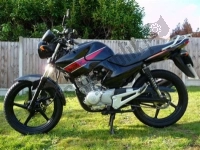 Todas as peças originais e de reposição para seu Yamaha HW 125 2012.