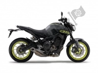 All original and replacement parts for your Yamaha MT 09 900 2016.