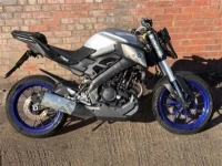All original and replacement parts for your Yamaha MT 125 2015.