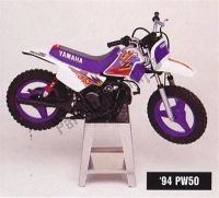 Alle originele en vervangende onderdelen voor uw Yamaha PW 50 1994.