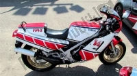 Alle originele en vervangende onderdelen voor uw Yamaha RD 500 LC 1985.