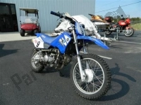 Alle originele en vervangende onderdelen voor uw Yamaha TT R 90E 2006.