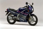 Châssis, carrosserie, pièces métalliques pour le Yamaha TZR 125 R - 1992