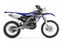 Toutes les pièces d'origine et de rechange pour votre Yamaha WR 250F 2016.