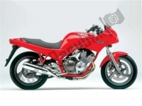 Alle originele en vervangende onderdelen voor uw Yamaha XJ 600S Diversion 1992.