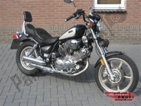 Alle originele en vervangende onderdelen voor uw Yamaha XV 1100 Virago 1997.