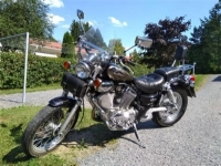 Wszystkie oryginalne i zamienne części do Twojego Yamaha XV 535 Virago 2000.