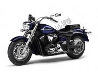 Todas las piezas originales y de repuesto para su Yamaha XVS 1300A Midnight Star 2008.