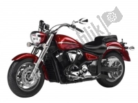 Todas las piezas originales y de repuesto para su Yamaha XVS 1300A Midnight Star 2010.