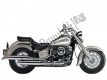 All original and replacement parts for your Yamaha XVS 650A Dragstar Classic 2005.