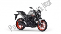 Todas las piezas originales y de repuesto para su Yamaha MT 03 LAK MTN 320-AK 2019.