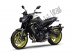 Todas as peças originais e de reposição para seu Yamaha MT-07 LAM MTN 660 M 2021.