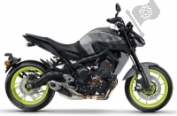 Toutes les pièces d'origine et de rechange pour votre Yamaha MT 09 AH MTN 850-AH 2017.