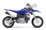 Yamaha TT-R 50 E - 2018 | Alle onderdelen