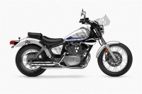 Alle originele en vervangende onderdelen voor uw Yamaha XV 250 Virago 2019.