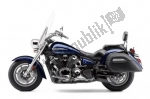 Yamaha XVS 1300 V Star Tourer CT - 2017 | Alle onderdelen