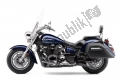 Todas as peças originais e de reposição para seu Yamaha XVS 1300A Vstar 1300 Classic 2017.