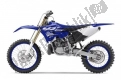 Toutes les pièces d'origine et de rechange pour votre Yamaha YZ 250X 250 Cross Country 2018.