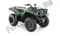 Alle originele en vervangende onderdelen voor uw Yamaha YFM 350 Grizzly 2X4 2008.