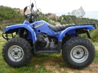 All original and replacement parts for your Yamaha YFM 350 FWA Grizzly 4X4 2015.