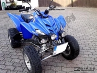 Alle originele en vervangende onderdelen voor uw Yamaha YFM 350R 2004.