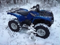 Tutte le parti originali e di ricambio per il tuo Yamaha YFM 550F Grizzly FI 4X4 2010.