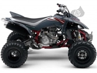 All original and replacement parts for your Yamaha YFZ 450 2008.
