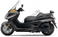 Toutes les pièces d'origine et de rechange pour votre Yamaha YP 400 Majesty 2010.