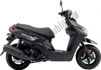 Alle originele en vervangende onderdelen voor uw Yamaha YW 125 BWS 2010.