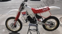 Alle originele en vervangende onderdelen voor uw Yamaha YZ 125 1987.