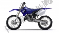 Alle originele en vervangende onderdelen voor uw Yamaha YZ 125 2012.