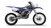 Todas las piezas originales y de repuesto para su Yamaha YZ 250 2014.