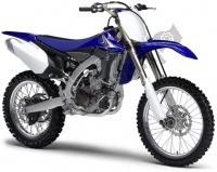 Wszystkie oryginalne i zamienne części do Twojego Yamaha YZ 450F 2010.