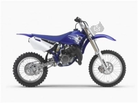 Alle originele en vervangende onderdelen voor uw Yamaha YZ 80 1989.