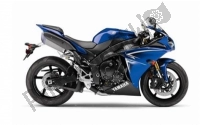 Toutes les pièces d'origine et de rechange pour votre Yamaha YZF R1 1000 2009.