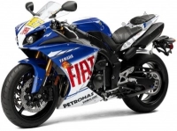 Toutes les pièces d'origine et de rechange pour votre Yamaha YZF R1 1000 2010.