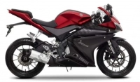 Toutes les pièces d'origine et de rechange pour votre Yamaha YZF R 125A 2015.