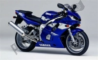 Alle originele en vervangende onderdelen voor uw Yamaha YZF R6 600 1999.