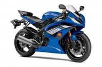 Alle originele en vervangende onderdelen voor uw Yamaha YZF R6 600 2012.