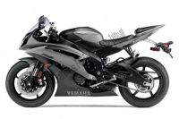 Alle originele en vervangende onderdelen voor uw Yamaha YZF R6 600 2013.