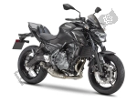 Kleider pour le Kawasaki Z 650  - 2017