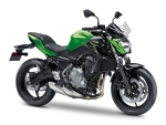 Optionen und zubehör für die Kawasaki Z 650  - 2018
