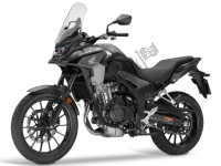 All original and replacement parts for your Honda CB 500 XA 2017.