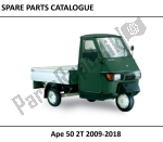 Piaggio APE 50 Cross Country/pickup/web  - 2009 | Todas las piezas