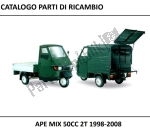 Piaggio APE 50 MIX  - 1998 | Toutes les pièces