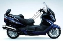 Tutte le parti originali e di ricambio per il tuo Suzuki AN 650A Burgman Executive 2012.