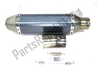 MTSP20210716103519USPUP, Universeel Toepasbaar, Exhaust silencer, without db killer, right, Used