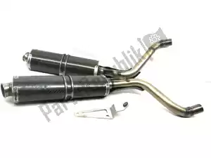 Termignoni 43mm mufflers, 43mm, with mounting brackets - Left side