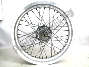 aprilia 00H04725082 front rim, aluminium, aluminium, 17, spoke wheel - Bottom side