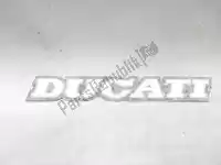 037099850, Ducati, Pegatina Ducati Supersport 851 Paso 750 900 400 600 SS Nuda FE Carenata i.e Junior Final Edition Strada DS, NOS (New Old Stock)